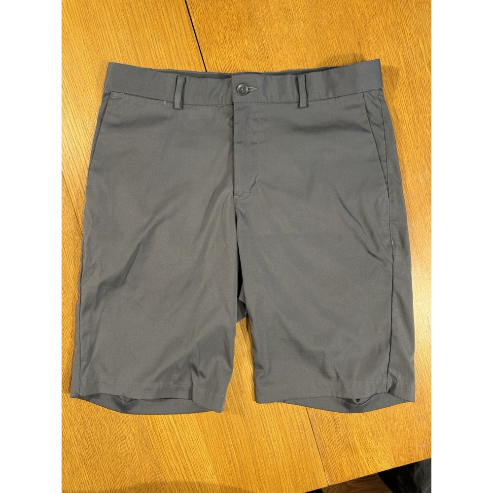 Nike Golf Shorts Men's 30 Gray Dri-Fit Stretch Flat Front Performance